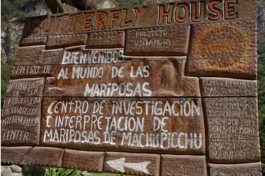 butterfly house machu picchu