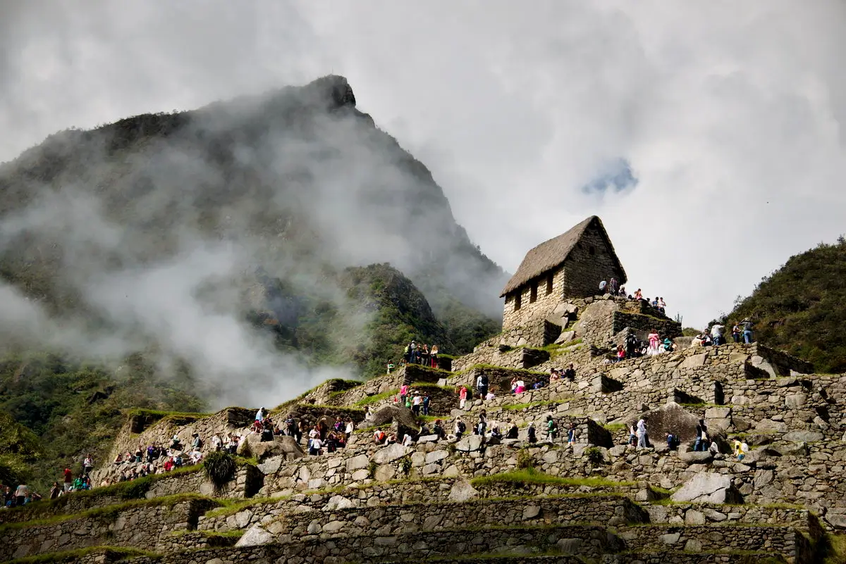 Machu Picchu house of the Guardian
